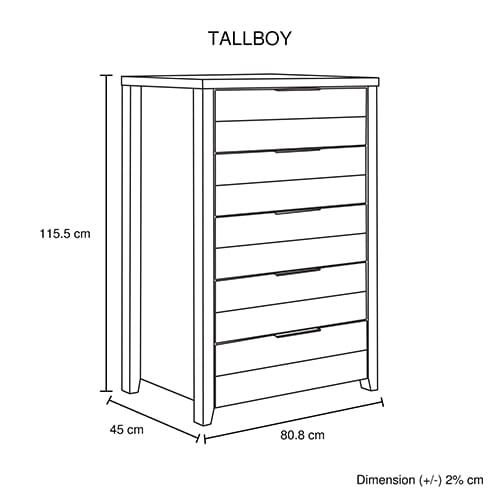 Setuply™ Celeste Bedroom Suite | Oak & White Ash