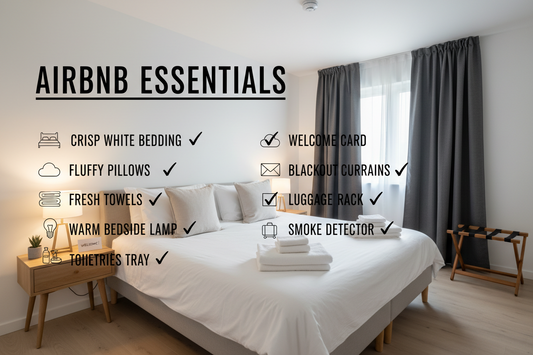 Airbnb Bedroom Essentials Checklist