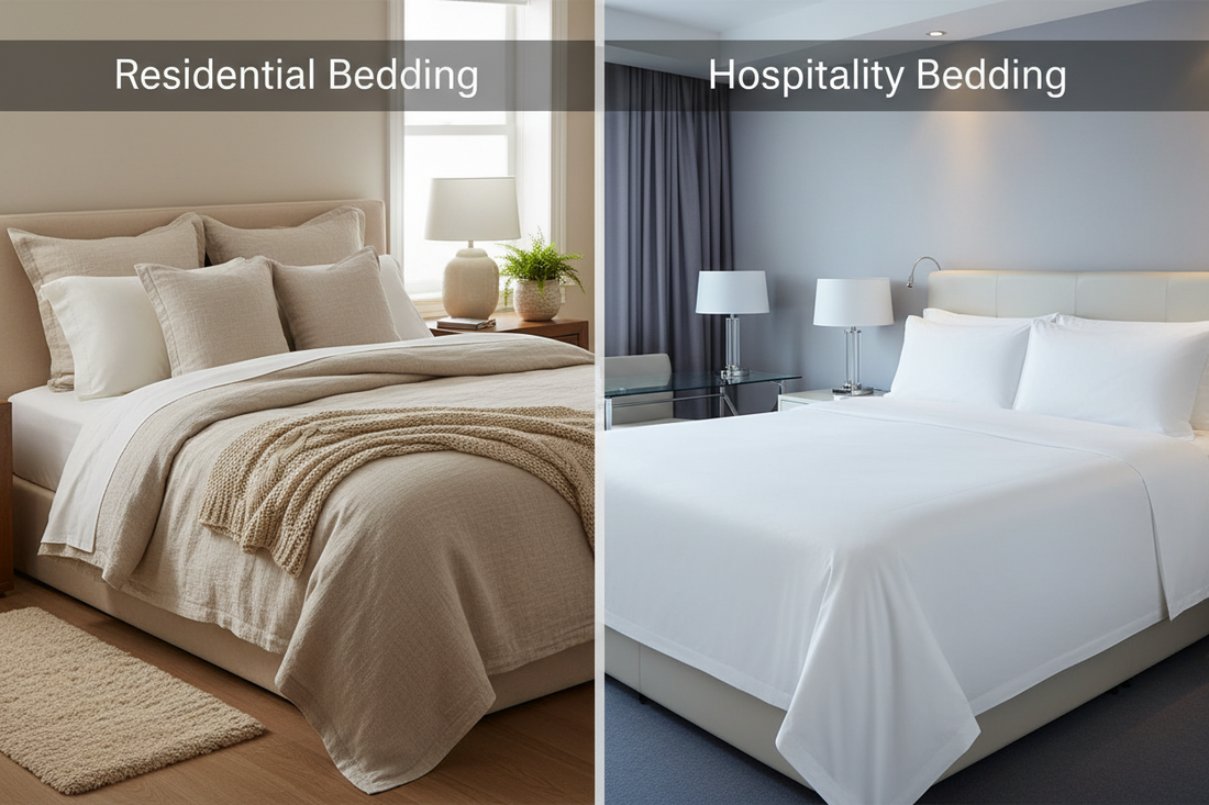 Hotel Sheets vs Residential Sheets: What’s the Difference?