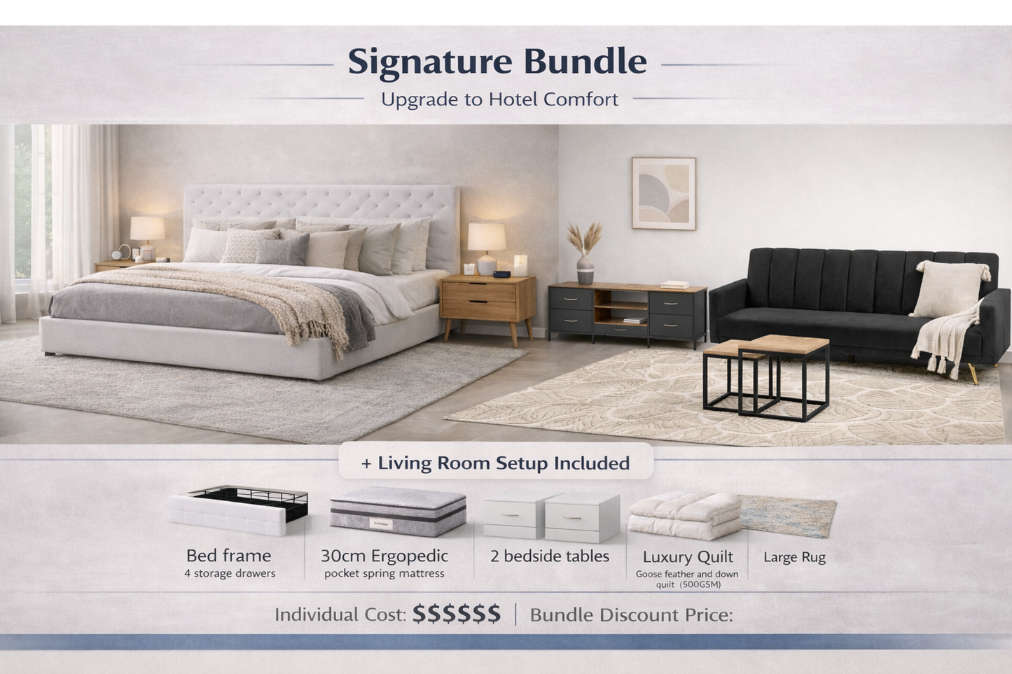 Setuply™ Signature 2 Bedroom Apartment Bundle