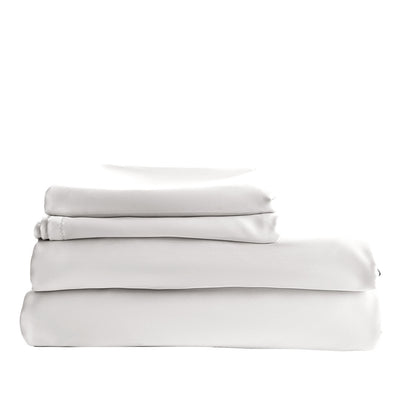 Royal Comfort - Balmain 1000TC Bamboo cotton Quilt Cover Sets (Queen) - White-1951134823074631686