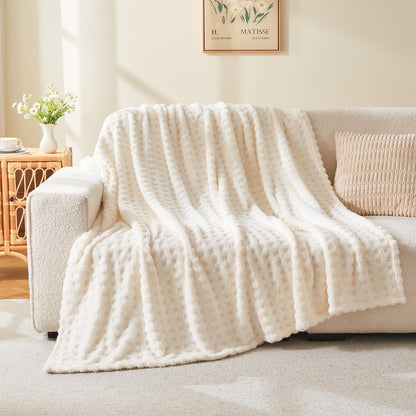 Setuply Luxury™ Waffle Throw Blanket – Boutique Accommodation Collection