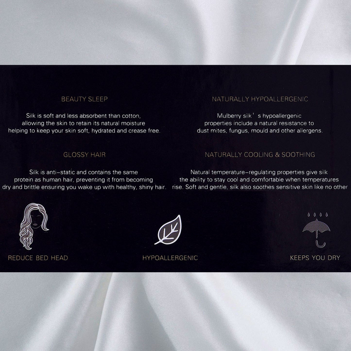 Setuply Luxury™ Mulberry Silk Pillowcase Set – Wellness Hospitality Collection