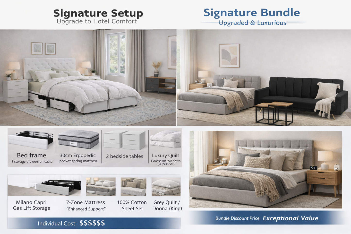 Setuply™ Signature 1 Bedroom Apartment Bundle