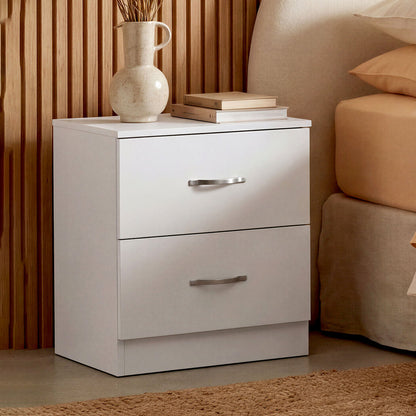 Levede Bedside Table Side Table 2 Drawers Storage Nightstand Bedroom Cabinet-2039479511556427783