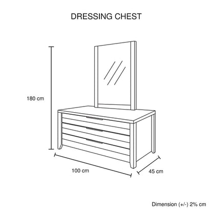 Setuply™ Celeste Bedroom Suite | Oak & White Ash