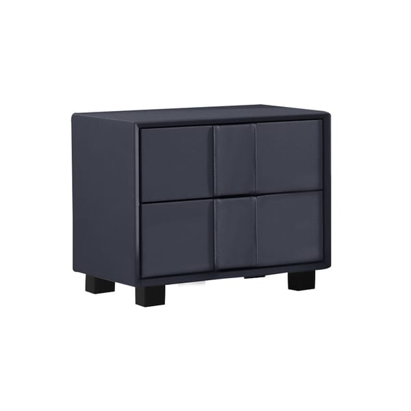 Setuply™ Modern Prado 4-Piece Fabric Gas-Lift Queen Bedroom Suite