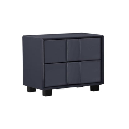 Setuply™ Modern Prado 4-Piece Fabric Gas-Lift Queen Bedroom Suite
