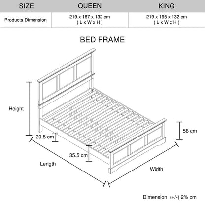 Setuply™ Spencer Bedroom Suite – Contemporary Grey