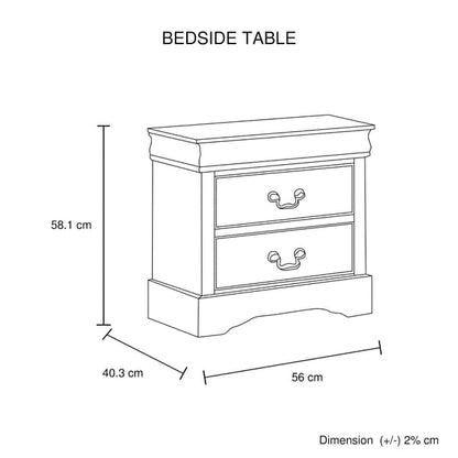 Setuply™ Spencer Bedroom Suite – Contemporary Grey