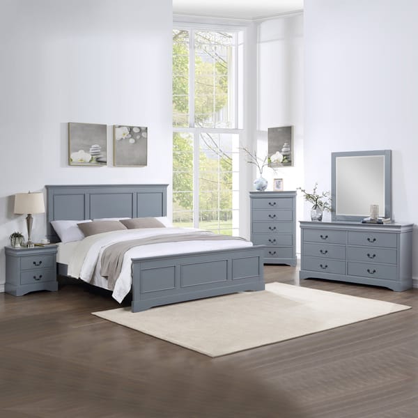 Setuply™ Spencer Bedroom Suite – Contemporary Grey