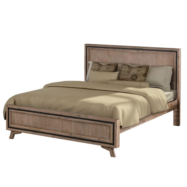 Setuply™ Seashore Bedroom Suite – Silver Brush Acacia Wood