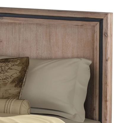 Setuply™ Seashore Bedroom Suite – Silver Brush Acacia Wood