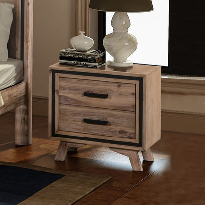 Setuply™ Seashore Bedroom Suite – Silver Brush Acacia Wood
