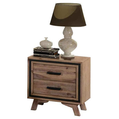 Setuply™ Seashore Bedroom Suite – Silver Brush Acacia Wood