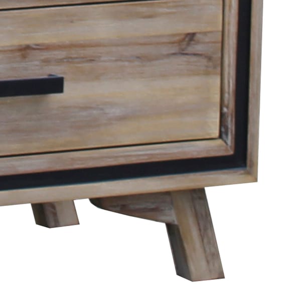 Setuply™ Seashore Bedroom Suite – Silver Brush Acacia Wood