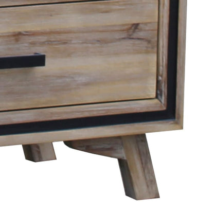 Setuply™ Seashore Bedroom Suite – Silver Brush Acacia Wood