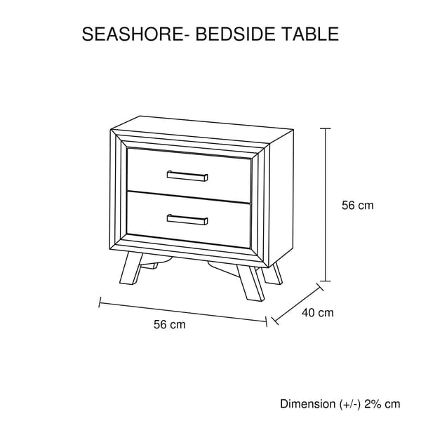 Setuply™ Seashore Bedroom Suite – Silver Brush Acacia Wood