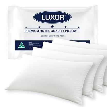 Setuply Commercial™ Pillows – Bulk Pack (Hotel Quality)