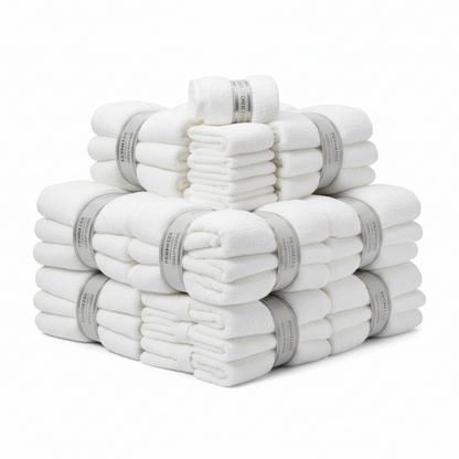 bulk hotel towels for commercial use white hotel towels stacked bathroom