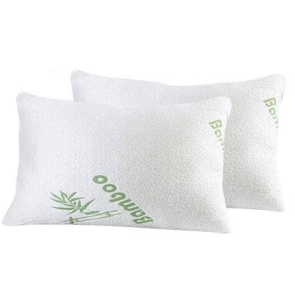 DreamZ 2x Memory Foam Pillow Bamboo-2025742036262588416