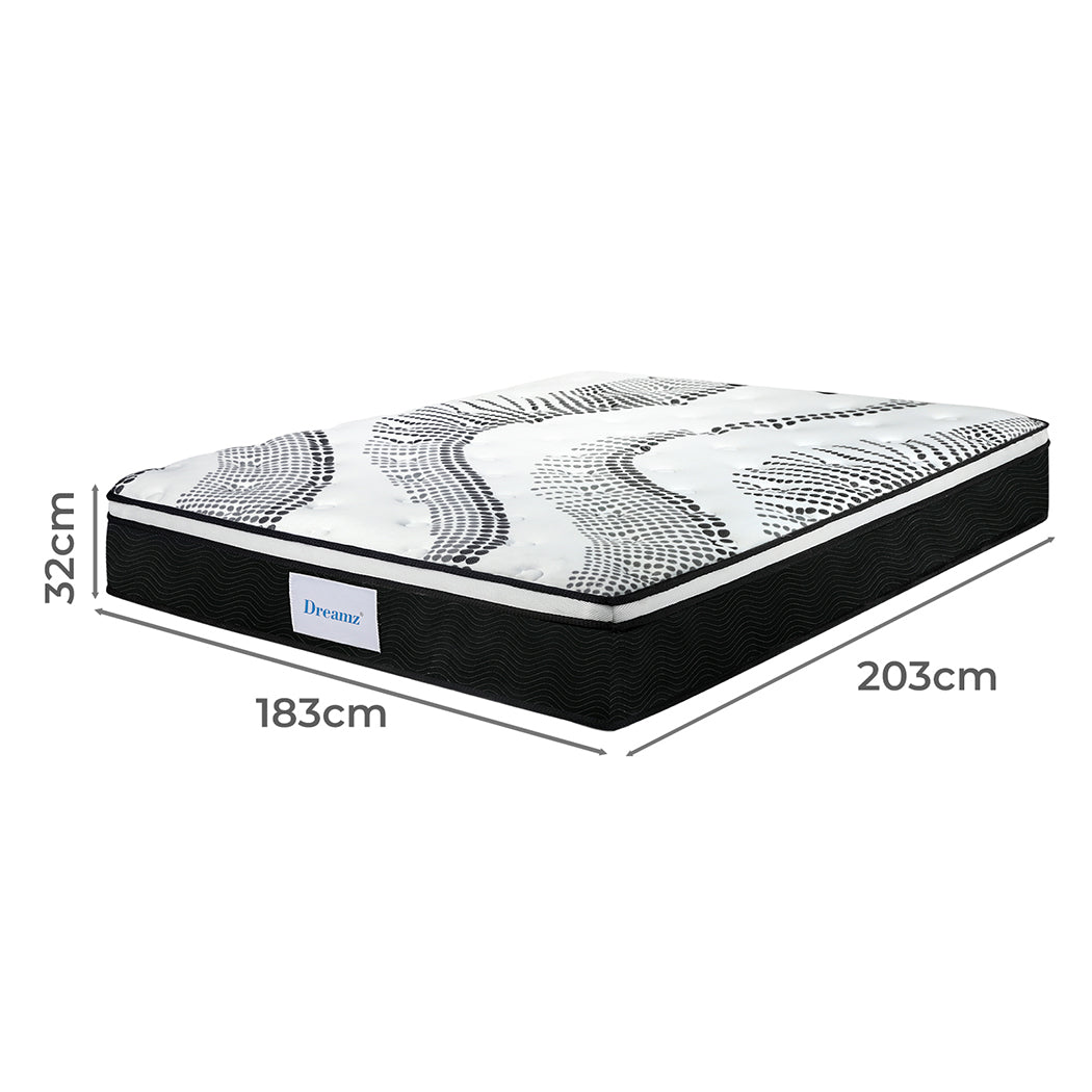 Dreamz 7 Zone Pocket Spring Mattress Medium Firm King-2029387287397273602