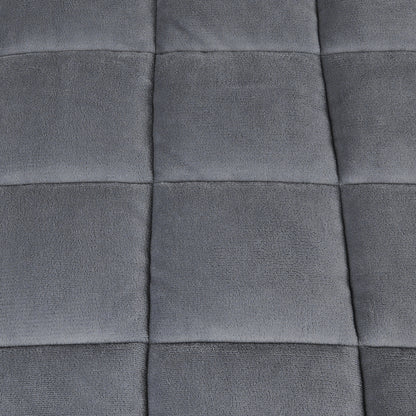 DreamZ Quilt Doona Comforter Blanket Grey King-2006733014155005955