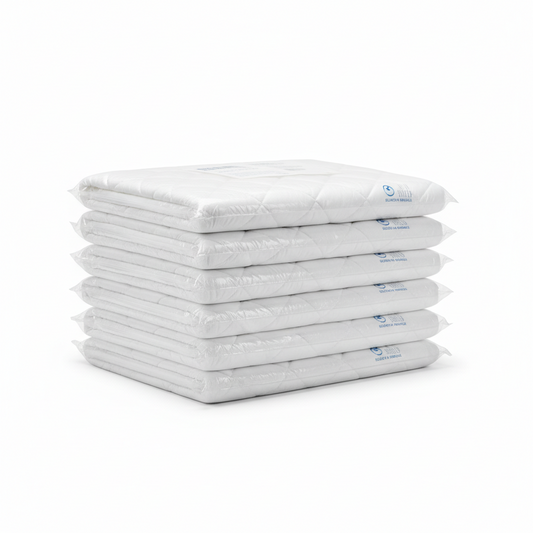Setuply Commercial™ Mattress Protectors – Bulk Pack (Fully Fitted Cotton Quilted)