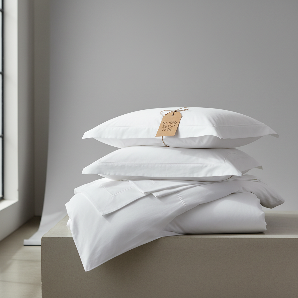 Setuply Commercial™ Studio Linen & Towel Kit (Bedroom Setup Bundle)
